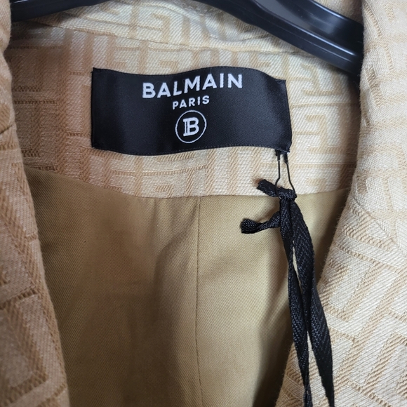 Balmain Jacquard Monogram Blazer - Picture 8 of 16